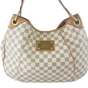 Louis Vuitton White Damier Galliera PM Bag